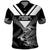 Aotearoa Silver Fern Rugby Custom Polo Shirt 2024 Go Kiwi