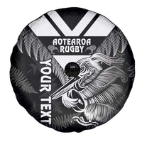 Aotearoa Silver Fern Rugby Custom Spare Tire Cover 2024 Go Kiwi