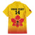 Orchids PNG Rugby Custom Family Matching Puletasi and Hawaiian Shirt Go Champions Papua New Guinea