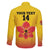 Orchids PNG Rugby Custom Family Matching Puletasi and Hawaiian Shirt Go Champions Papua New Guinea