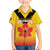Orchids PNG Rugby Custom Family Matching Puletasi and Hawaiian Shirt Go Champions Papua New Guinea