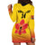 Orchids PNG Rugby Custom Hoodie Dress Go Champions Papua New Guinea