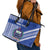 Fetu Samoa Rugby Custom Leather Tote Bag Siapo Pattern - Sporty Style