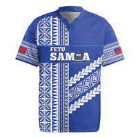 Fetu Samoa Rugby Custom Rugby Jersey Siapo Pattern - Sporty Style