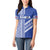 Fetu Samoa Rugby Custom Women Polo Shirt Siapo Pattern - Sporty Style