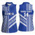 Fetu Samoa Rugby Custom Women Sleeveless Polo Shirt Siapo Pattern - Sporty Style