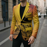 Marquesas Islands Blazer Marquesan Matatiki Fish Hook Patutiki - Polynesian Pride