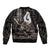 Aotearoa Hei Matau Bomber Jacket Haka Kiwi Mix Maori Mangopare