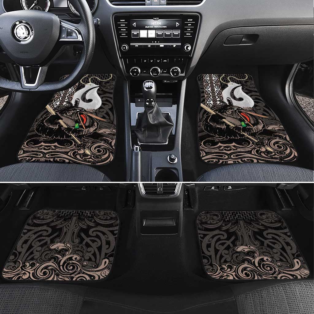 Aotearoa Hei Matau Car Mats Haka Kiwi Mix Maori Mangopare