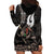 Aotearoa Hei Matau Hoodie Dress Haka Kiwi Mix Maori Mangopare