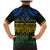 Halo Olaketa Solomon Islands Family Matching Mermaid Dress and Hawaiian Shirt Melanesian Tribal Pattern Gradient Version LT14 - Polynesian Pride