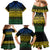 Halo Olaketa Solomon Islands Family Matching Mermaid Dress and Hawaiian Shirt Melanesian Tribal Pattern Gradient Version LT14 - Polynesian Pride