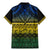 Halo Olaketa Solomon Islands Family Matching Mermaid Dress and Hawaiian Shirt Melanesian Tribal Pattern Gradient Version LT14 - Polynesian Pride