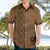 Fakaalofa Lahi Atu Niue Hawaiian Shirt Vintage Hiapo Pattern Brown Version LT14 - Polynesian Pride