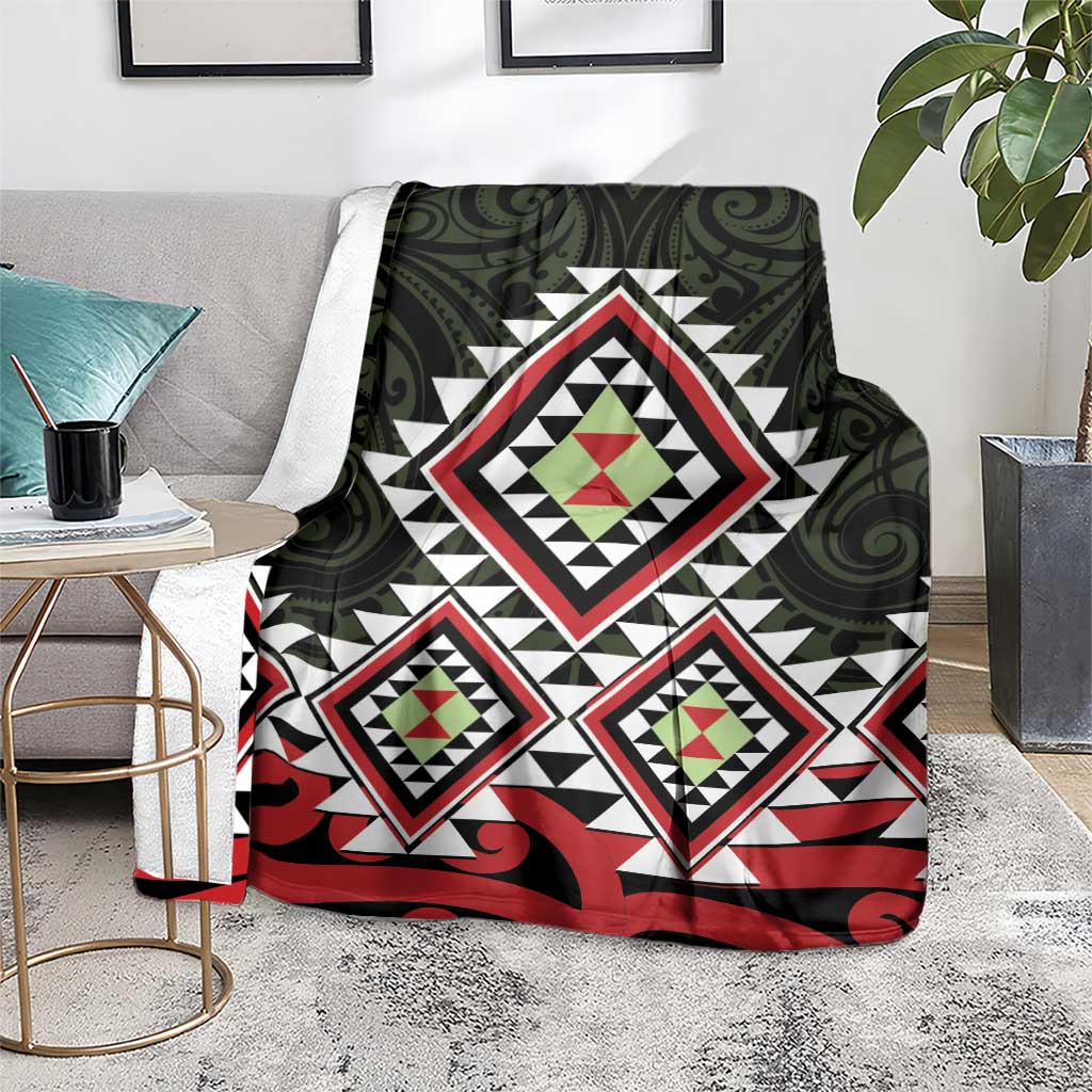 Kia Ora Aotearoa Blanket 2025 Pasifika Maori Taniko Motifs
