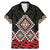 Kia Ora Aotearoa Family Matching Mermaid Dress and Hawaiian Shirt 2025 Pasifika Maori Taniko Motifs