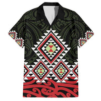 Kia Ora Aotearoa Hawaiian Shirt 2025 Pasifika Maori Taniko Motifs