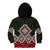 Kia Ora Aotearoa Kid Hoodie 2025 Pasifika Maori Taniko Motifs