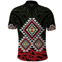 Kia Ora Aotearoa Polo Shirt 2025 Pasifika Maori Taniko Motifs