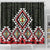 Kia Ora Aotearoa Shower Curtain 2025 Pasifika Maori Taniko Motifs