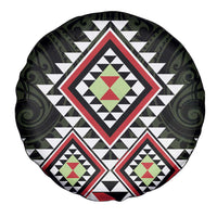 Kia Ora Aotearoa Spare Tire Cover 2025 Pasifika Maori Taniko Motifs