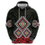 Kia Ora Aotearoa Zip Hoodie 2025 Pasifika Maori Taniko Motifs