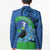 New Zealand Chatham Islands Blazer Wharekauri Forget Me Not With Black Robin - Polynesian Pride