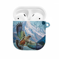 New Zealand South Island AirPods Case Te Waipounamu Aoraki Kea Bird - Polynesian Pride