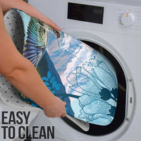 New Zealand South Island Bathroom Set Te Waipounamu Aoraki Kea Bird - Polynesian Pride