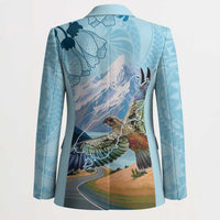 New Zealand South Island Blazer Te Waipounamu Aoraki Kea Bird - Polynesian Pride