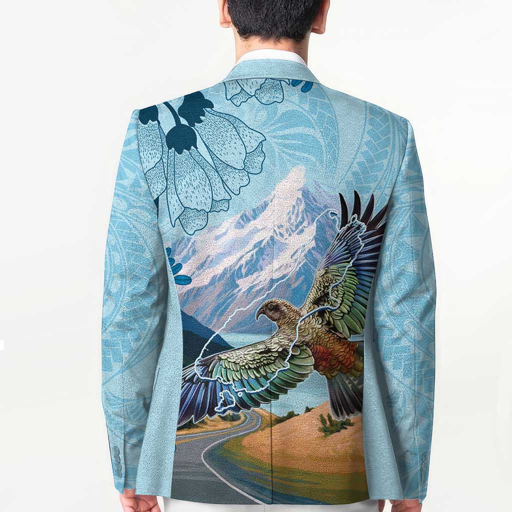 New Zealand South Island Blazer Te Waipounamu Aoraki Kea Bird - Polynesian Pride