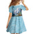 New Zealand South Island Family Matching Mermaid Dress and Hawaiian Shirt Te Waipounamu Aoraki Kea Bird
