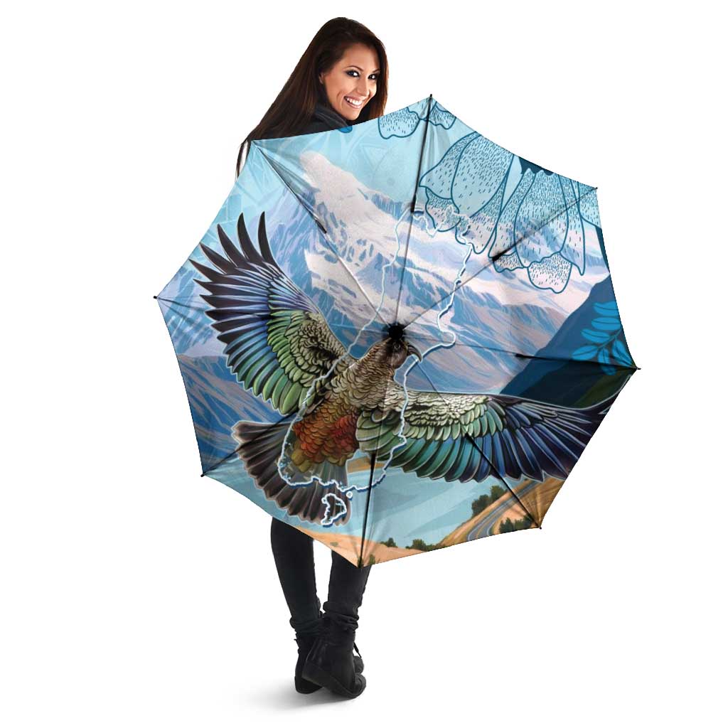 New Zealand South Island Umbrella Te Waipounamu Aoraki Kea Bird - Polynesian Pride