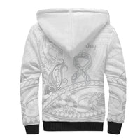 Polynesia Brain Cancer Awareness Sherpa Hoodie In May We Wear Grey