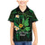 Polynesia Mental Health Awareness Family Matching Mermaid Dress and Hawaiian Shirt Green Ribbon Be Kind To Your Mind