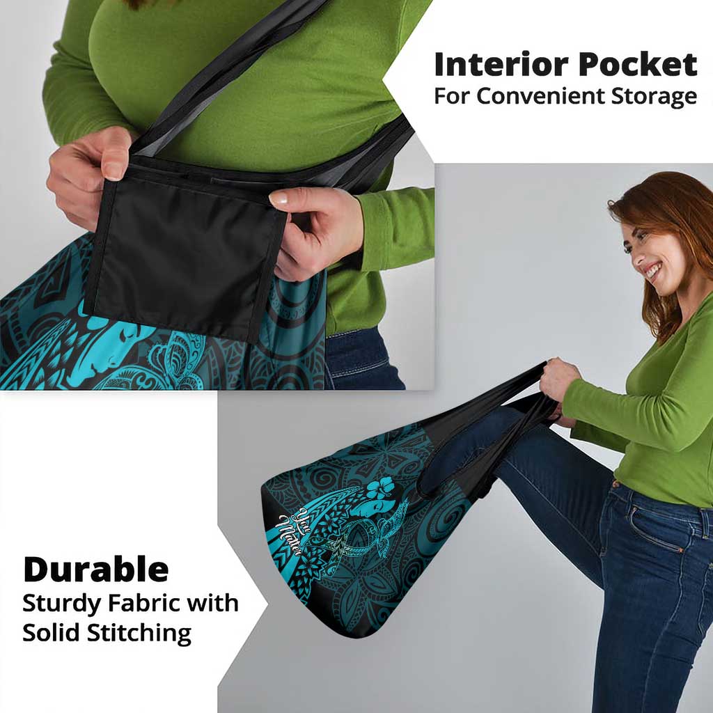 Polynesia World Ovarian Cancer Day Grocery Bag You Matter Polynesian Women