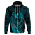 Polynesia World Ovarian Cancer Day Zip Hoodie You Matter Polynesian Women