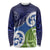 Southland New Zealand Long Sleeve Shirt Maori Koru Flag Color