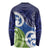 Southland New Zealand Long Sleeve Shirt Maori Koru Flag Color