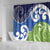 Southland New Zealand Shower Curtain Maori Koru Flag Color