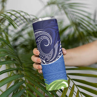 Southland New Zealand Skinny Tumbler Maori Koru Flag Color