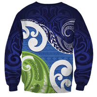 Southland New Zealand Sweatshirt Maori Koru Flag Color LT14 - Polynesian Pride