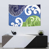 Southland New Zealand Tapestry Maori Koru Flag Color