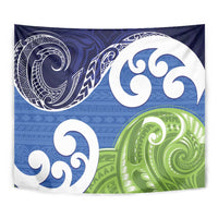 Southland New Zealand Tapestry Maori Koru Flag Color