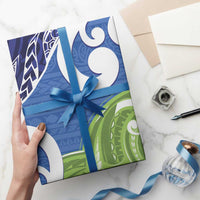 Southland New Zealand Wrapping Paper Maori Koru Flag Color - Polynesian Pride