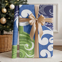 Southland New Zealand Wrapping Paper Maori Koru Flag Color - Polynesian Pride