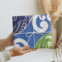 Southland New Zealand Wrapping Paper Maori Koru Flag Color - Polynesian Pride