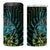 Southland Takehe Pounama 4 in 1 Can Cooler Tumbler Aotearoa Poutama Paua Shell Fern