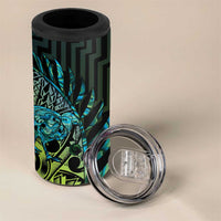 Southland Takehe Pounama 4 in 1 Can Cooler Tumbler Aotearoa Poutama Paua Shell Fern