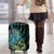 Southland Takehe Pounama Luggage Cover Aotearoa Poutama Paua Shell Fern